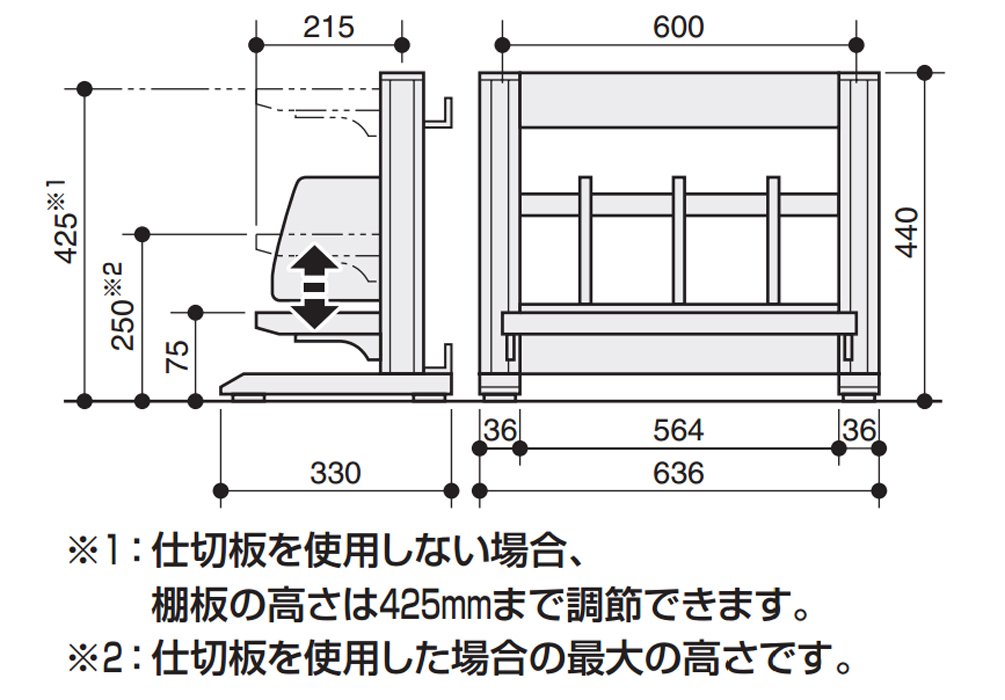 Amazon | コクヨ デスクシェルフ ライトグレー EAS-DSF6003NM | デスク